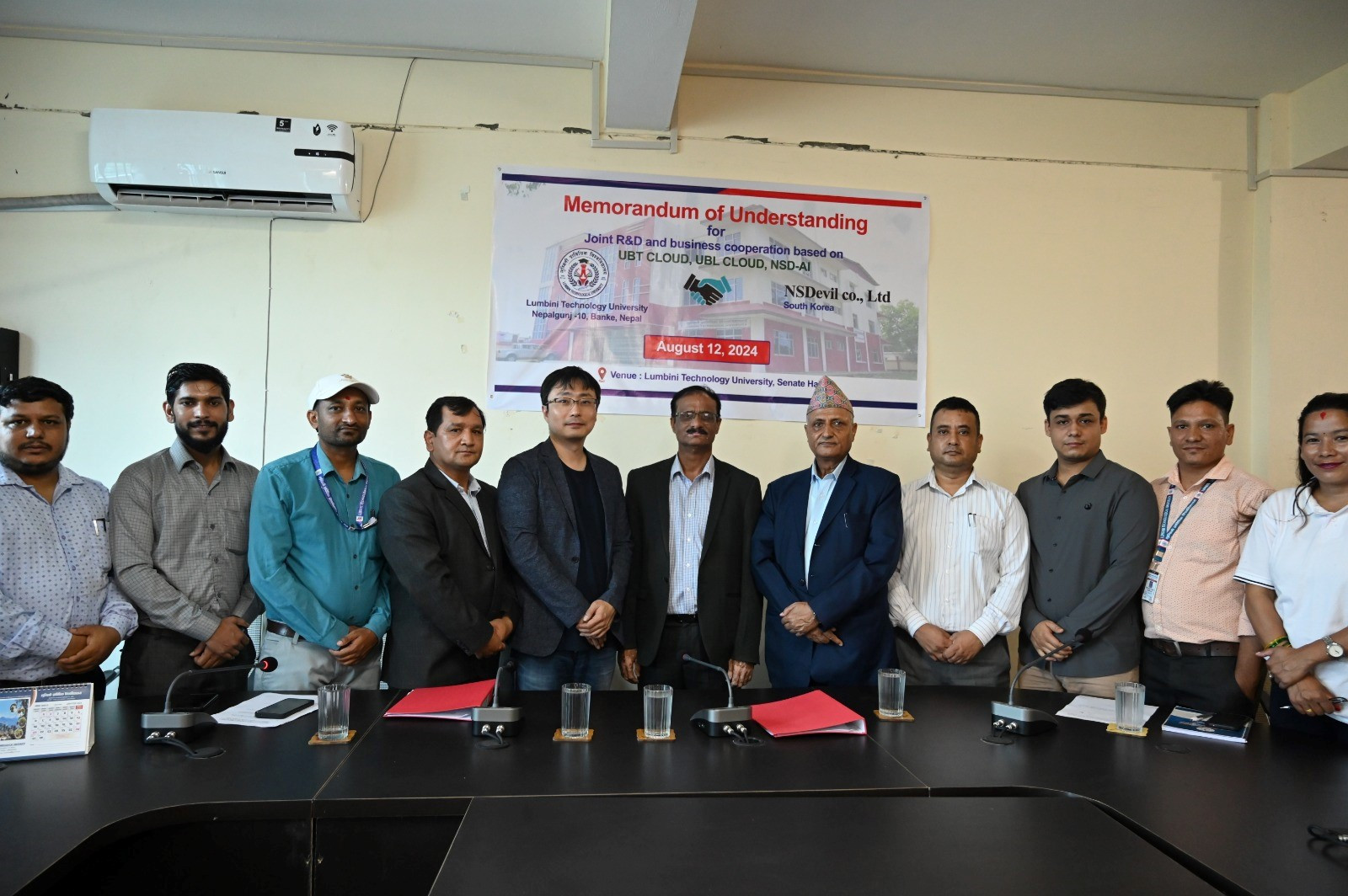 Lumbini Technological University Signed MoU with NSDevil for Joint R&D and Business Cooperation